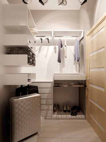 Фотография: Гардеробная в стиле Современный – фото на INMYROOM