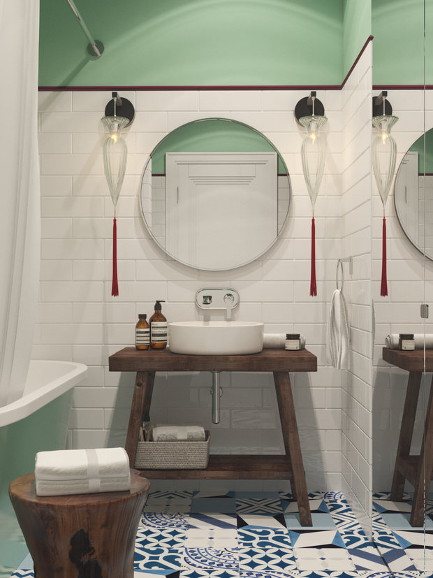 Фото из портфолио Чистые Пруды – фотографии дизайна интерьеров на INMYROOM