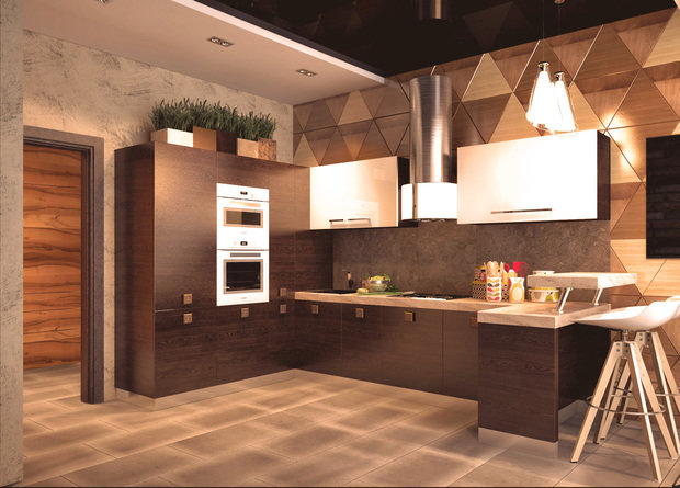 Фото из портфолио Частная квартира 76м2 – фотографии дизайна интерьеров на INMYROOM