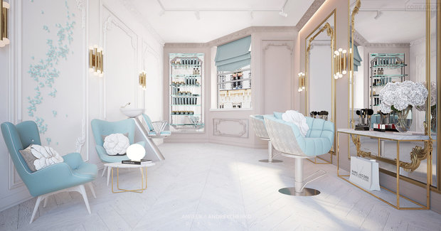 Фото из портфолио Beauty Salon – фотографии дизайна интерьеров на INMYROOM