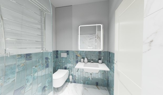Фото из портфолио Квартира в ЖК Первый – фотографии дизайна интерьеров на INMYROOM