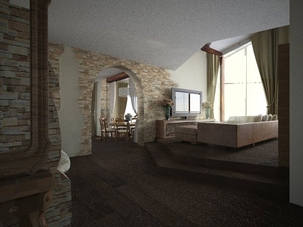 Фото из портфолио Moscow#2 House ( Casa Toscana ) – фотографии дизайна интерьеров на INMYROOM