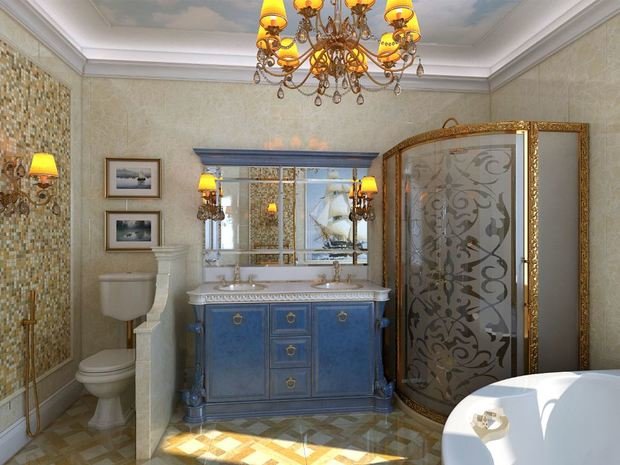 Фото из портфолио Дом в Классическом стиле Барокко 1700 кв.м – фотографии дизайна интерьеров на INMYROOM