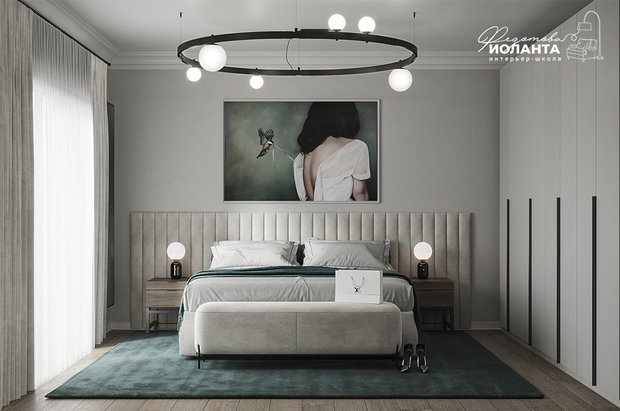 Фото из портфолио Вилла в Италии (спальня) – фотографии дизайна интерьеров на INMYROOM