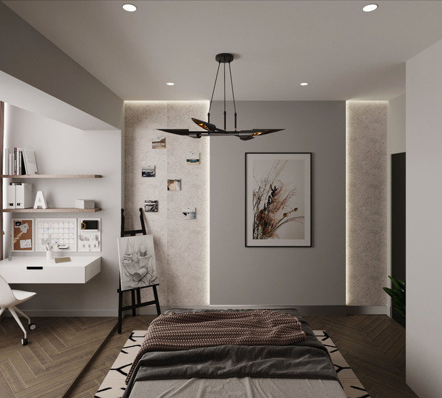 Фото из портфолио Дизайн квартиры в Уфе – фотографии дизайна интерьеров на INMYROOM