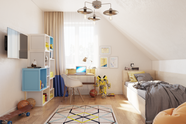 Фото из портфолио Загородный дом в Ленинградской области – фотографии дизайна интерьеров на INMYROOM