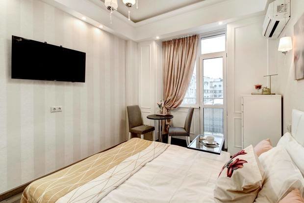 Фото из портфолио Мини-Гостиница на Тверской – фотографии дизайна интерьеров на INMYROOM