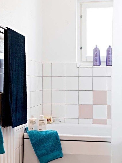 Фотография: Ванная в стиле Скандинавский, Малогабаритная квартира, Квартира, Швеция, Дома и квартиры – фото на INMYROOM