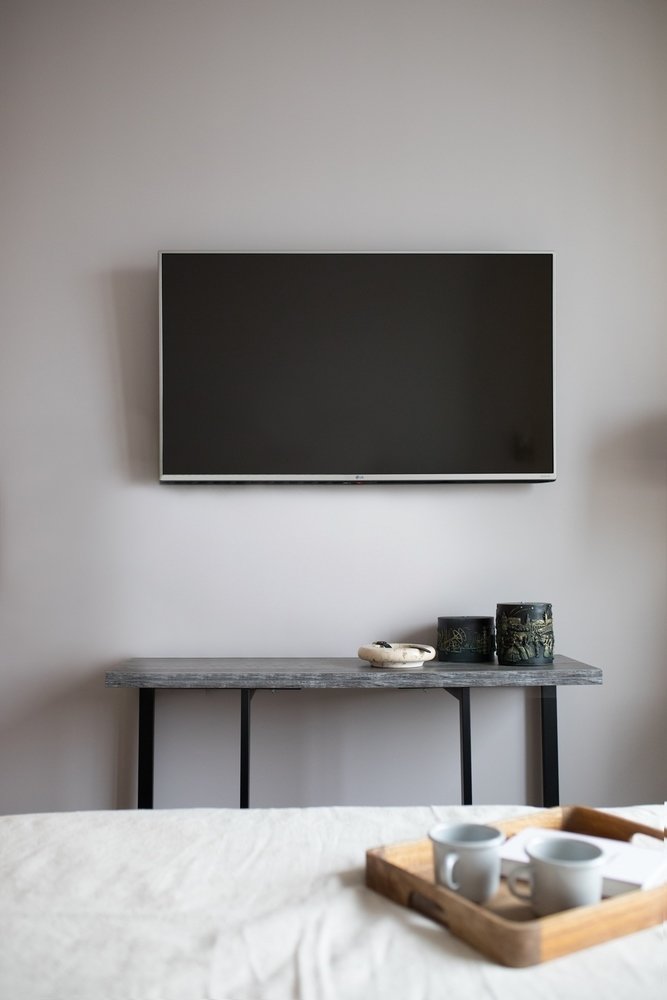 Фотография: Спальня в стиле Современный, Минимализм, Квартира, Проект недели, Санкт-Петербург, 2 комнаты, 40-60 метров, Ольга Артемова – фото на INMYROOM