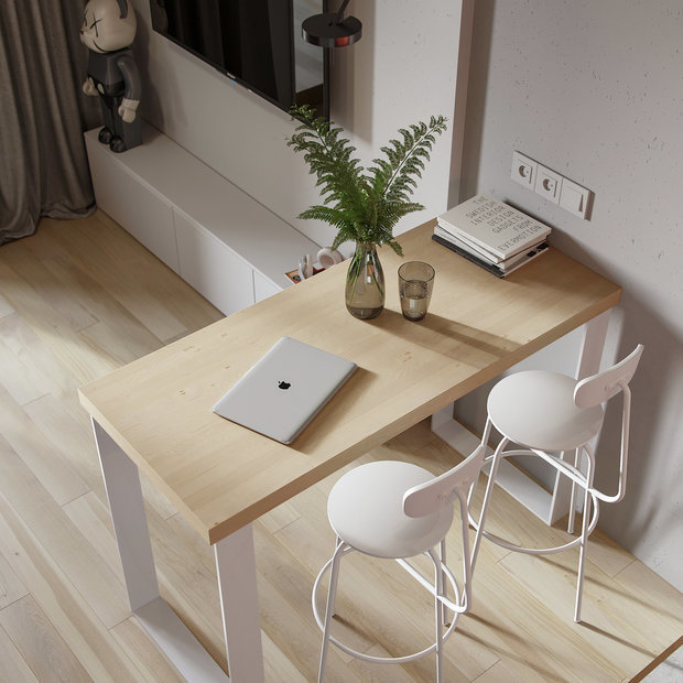 Фотография: Кухня и столовая в стиле Минимализм, Гид, Дарья Пак, Мария Безрукова, Андрей Баринов, Юлия Кауфельдт, Анна Новопольцева – фото на INMYROOM