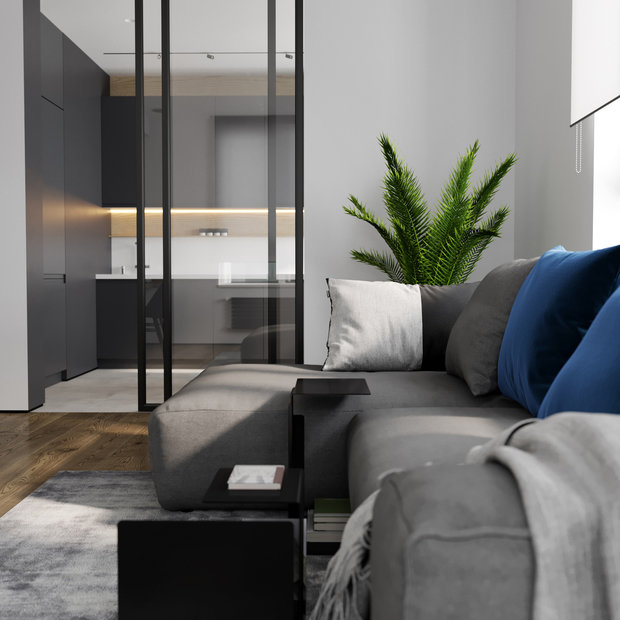 Фото из портфолио FESTIVAL FLAT – фотографии дизайна интерьеров на INMYROOM