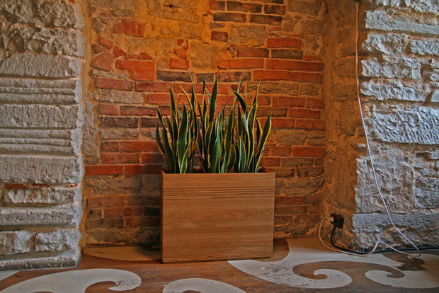 Фото из портфолио Кашпо Handywood в интерьере – фотографии дизайна интерьеров на INMYROOM
