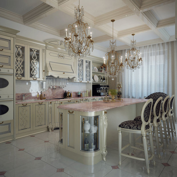 Фото из портфолио Кухня дом-80 – фотографии дизайна интерьеров на INMYROOM