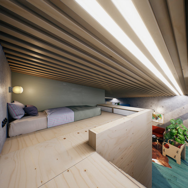 Фото из портфолио Интерьер Untere Straßäcker 19, Мюнхен.  – фотографии дизайна интерьеров на INMYROOM