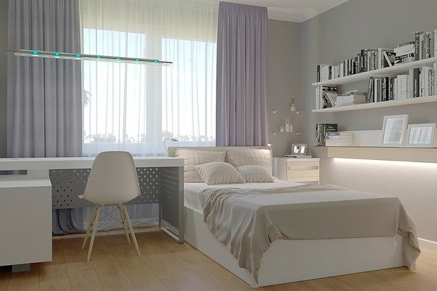 Фото из портфолио MD- комната из проекта....в двух вариантах – фотографии дизайна интерьеров на INMYROOM