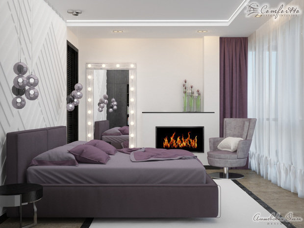 Фото из портфолио Квартира с эркером 98 м2 – фотографии дизайна интерьеров на INMYROOM