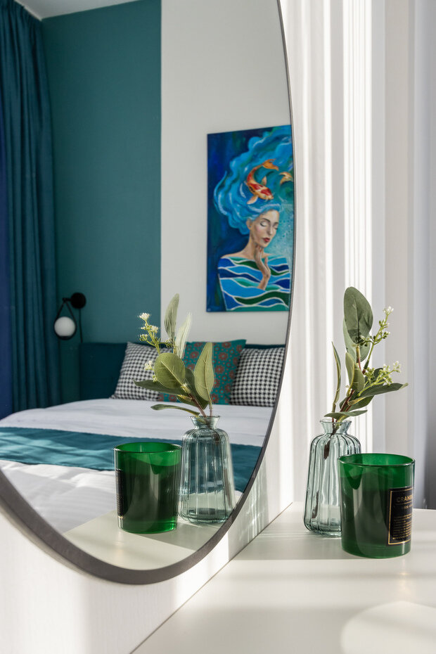 Фото из портфолио Квартира с яркими акцентами – фотографии дизайна интерьеров на INMYROOM