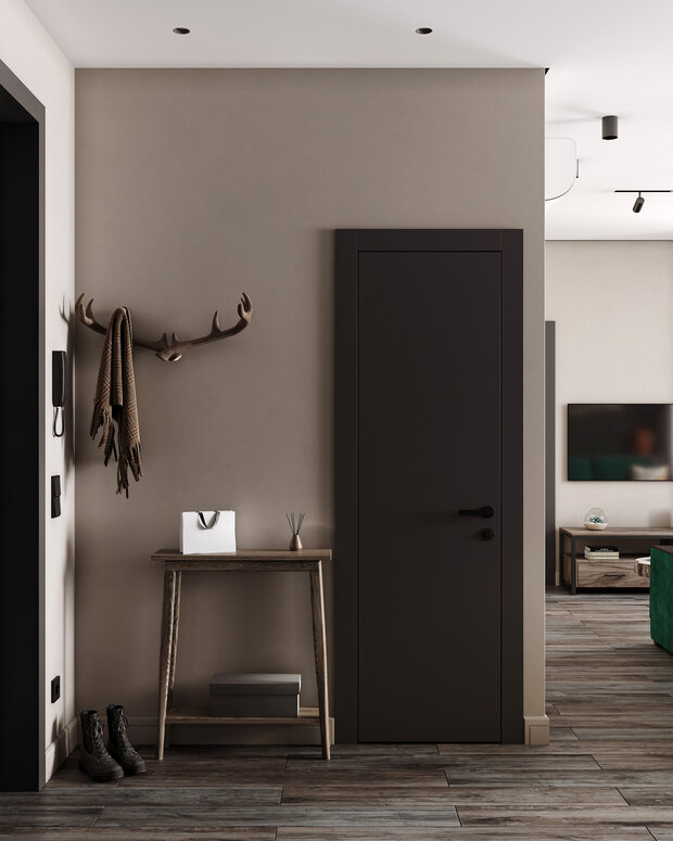 Фотография: Прихожая в стиле Лофт, Скандинавский, Современный, Малогабаритная квартира, Квартира, Проект дня, Москва, 2 комнаты, 40-60 метров, Екатерина Быковская – фото на INMYROOM