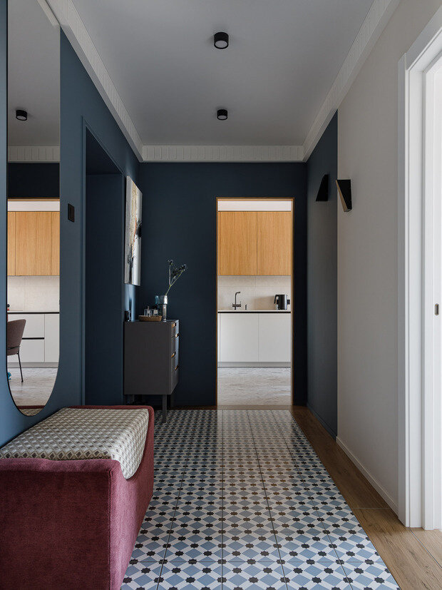 Фотография: Прихожая в стиле Современный, Квартира, Проект дня, Самара, 3 комнаты, 60-90 метров, Светлана Сапрыкина – фото на INMYROOM