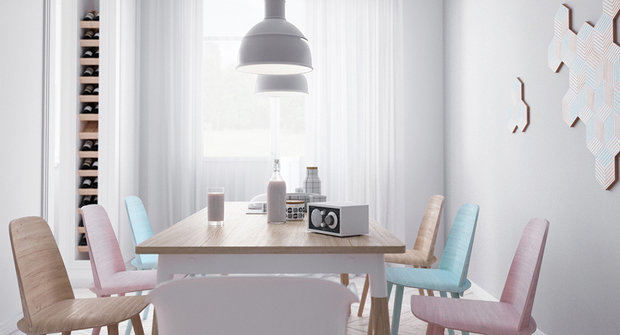 Фото из портфолио Скандинавское утро – фотографии дизайна интерьеров на INMYROOM