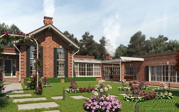 Фото из портфолио Дом в английском стиле – фотографии дизайна интерьеров на INMYROOM