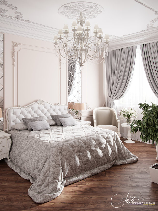 Фото из портфолио Спальня в Сколково – фотографии дизайна интерьеров на INMYROOM