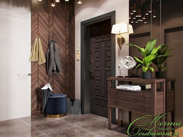 Фото из портфолио Гостиная и кухня в пентхаусе – фотографии дизайна интерьеров на INMYROOM