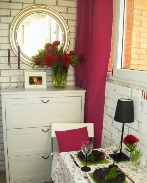 Фотография: Балкон, Терраса в стиле Современный, Интерьер комнат, Барная стойка – фото на INMYROOM