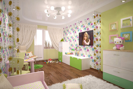 Детская 17 кв.м. в Санки-Перербурге