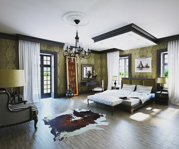 Фото из портфолио Спальни в стиле артдеко. – фотографии дизайна интерьеров на INMYROOM