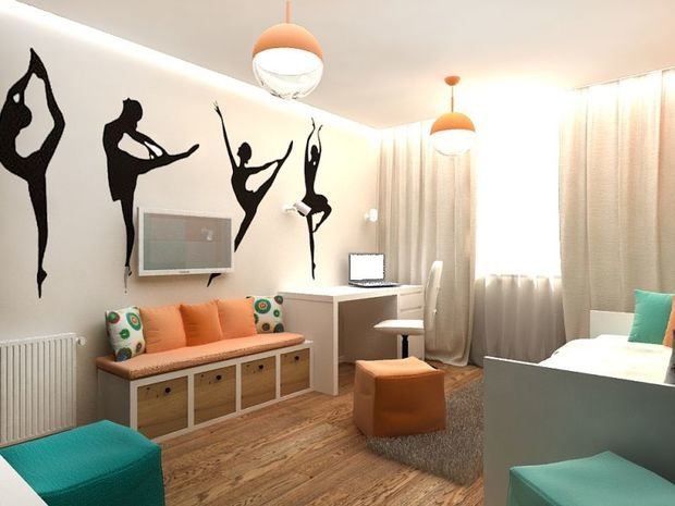 Фото из портфолио Зеленая весна – фотографии дизайна интерьеров на INMYROOM