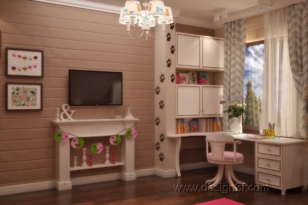 Фото из портфолио Детская – фотографии дизайна интерьеров на INMYROOM