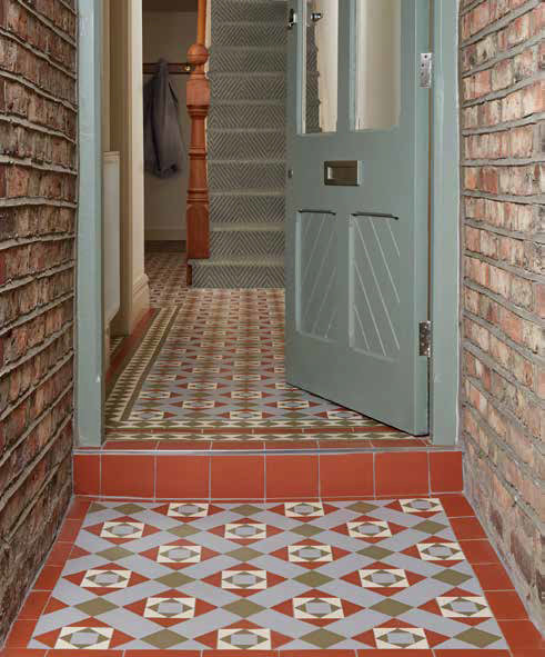 Фото из портфолио Напольная плитка Victorian Floor Tiles – фотографии дизайна интерьеров на INMYROOM