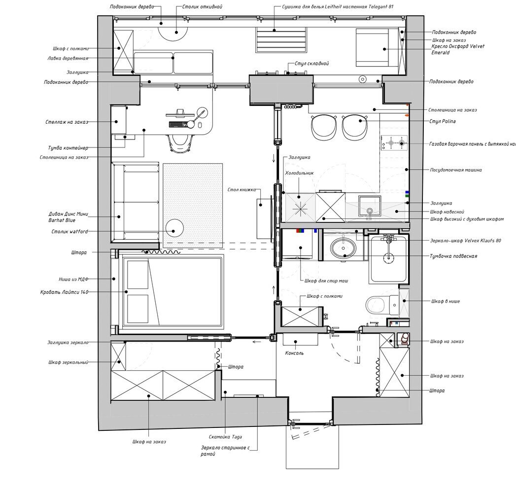 Фотография: в стиле , Малогабаритная квартира, Квартира, Проект дня, Московская область, Кирпичный дом, 1 комната, до 40 метров, Анастасия Струве, современный с элементами классики и винтажа – фото на INMYROOM Фотография: в стиле , Малогабаритная квартира, Квартира, Проект дня, Московская область, Кирпичный дом, 1 комната, до 40 метров, Анастасия Струве, современный с элементами классики и винтажа – фото на INMYROOM