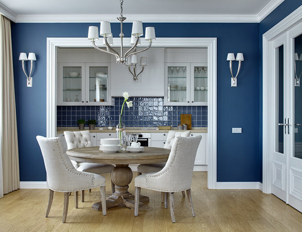 Фотография: Кухня и столовая в стиле Прованс и Кантри, Декор интерьера, Советы, Синий, Дарья Пикова, Никита Петров, Ирина Малахова, Сергей Минченко – фото на INMYROOM