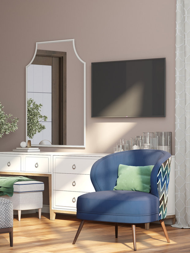 Фото из портфолио Спальня в частном доме – фотографии дизайна интерьеров на INMYROOM