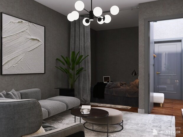 Фото из портфолио 1ая квартира под сдачу – фотографии дизайна интерьеров на INMYROOM