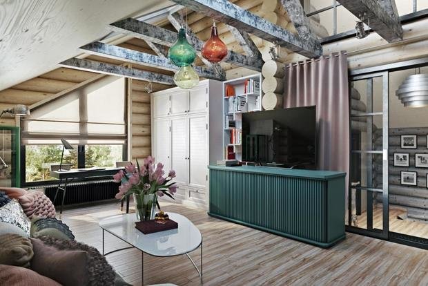 Фото из портфолио ИЗБА&LOFT – фотографии дизайна интерьеров на INMYROOM