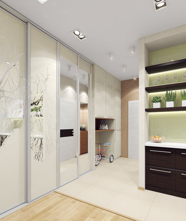 Фото из портфолио Дизайн интерьера двухкомнатной квартиры в Москве – фотографии дизайна интерьеров на INMYROOM