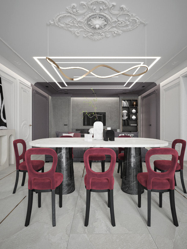 Фото из портфолио Особняк во Франции – фотографии дизайна интерьеров на INMYROOM