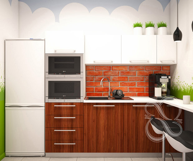 Фото из портфолио Проект: Sunny Office – фотографии дизайна интерьеров на INMYROOM