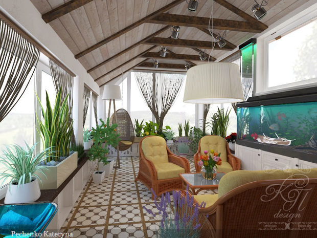 Фото из портфолио Дом с зимним садом – фотографии дизайна интерьеров на INMYROOM