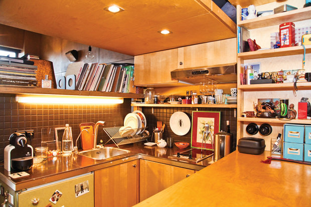 Фотография: Кухня и столовая в стиле , Малогабаритная квартира, Квартира, Дома и квартиры, Квартиры – фото на INMYROOM