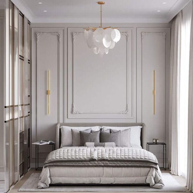 Фото из портфолио Дизайн квартиры 42 м² в неоклассике – фотографии дизайна интерьеров на INMYROOM