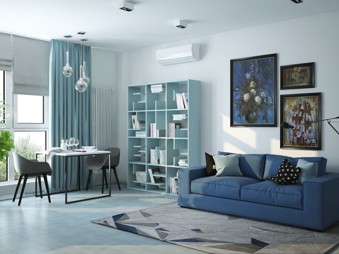 Фотография: Гостиная в стиле Современный, Малогабаритная квартира, Квартира, Студия, Минимализм, Проект недели, Киев, Монолитный дом, до 40 метров, We Create Studio – фото на INMYROOM Фотография: Гостиная в стиле Современный, Малогабаритная квартира, Квартира, Студия, Минимализм, Проект недели, Киев, Монолитный дом, до 40 метров, We Create Studio – фото на INMYROOM