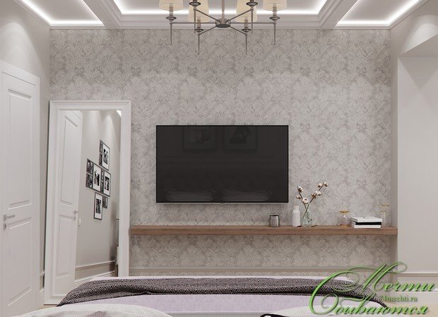 Фото из портфолио Неоклассическая спальня – фотографии дизайна интерьеров на INMYROOM