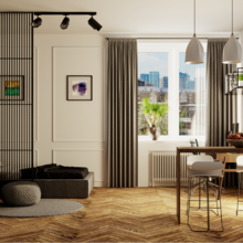 Фото из портфолио Проекты – фотографии дизайна интерьеров на INMYROOM