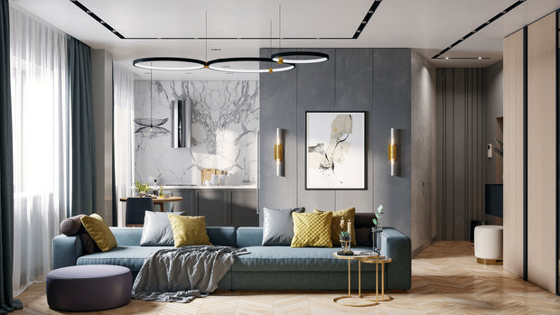 Фото из портфолио Квартира в Челябинске – фотографии дизайна интерьеров на INMYROOM