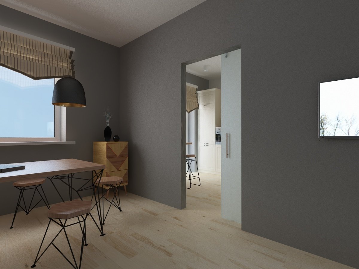 Фото из портфолио Квартира в эко стиле — типовой проект двухкомнатной квартиры в жилом комплексе Сколковский Квартал – фотографии дизайна интерьеров на INMYROOM Фото из портфолио Квартира в эко стиле — типовой проект двухкомнатной квартиры в жилом комплексе Сколковский Квартал – фотографии дизайна интерьеров на INMYROOM