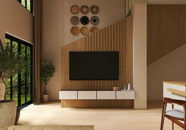 Фото из портфолио Дом "Japandi" – фотографии дизайна интерьеров на INMYROOM